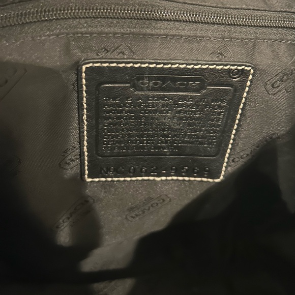 Vintage Coach Legacy drawstring backpack w/ COA - Picture 3 of 9